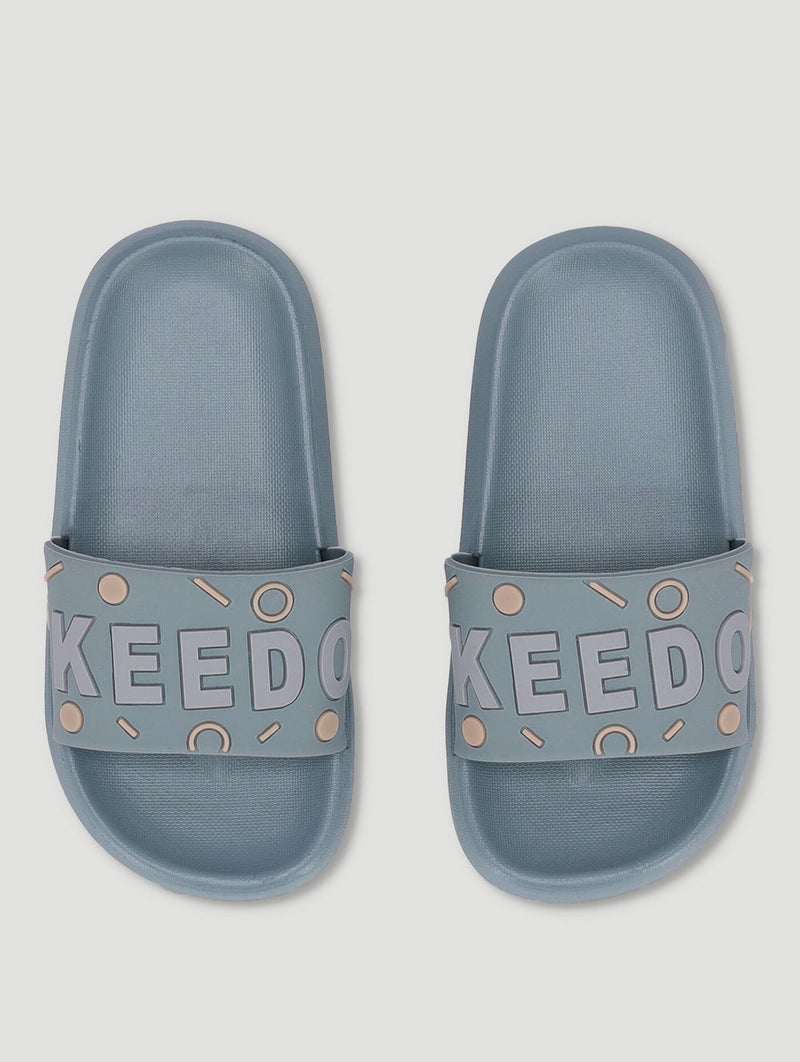 Keedo Boys Pool Slides - Sage