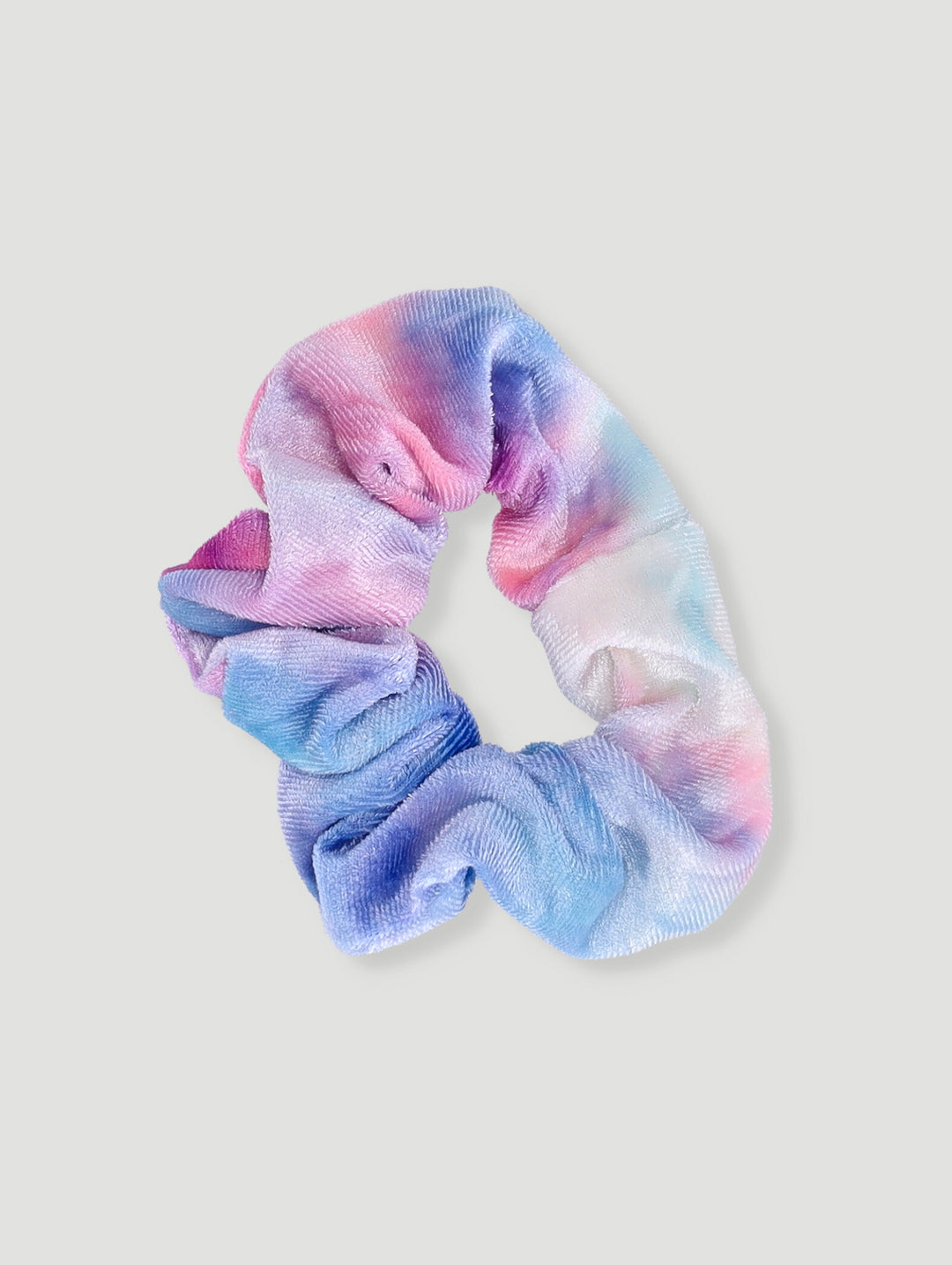 Pre-Girls Glitter Bow Clip Tie Dye Scrunchie - Multi