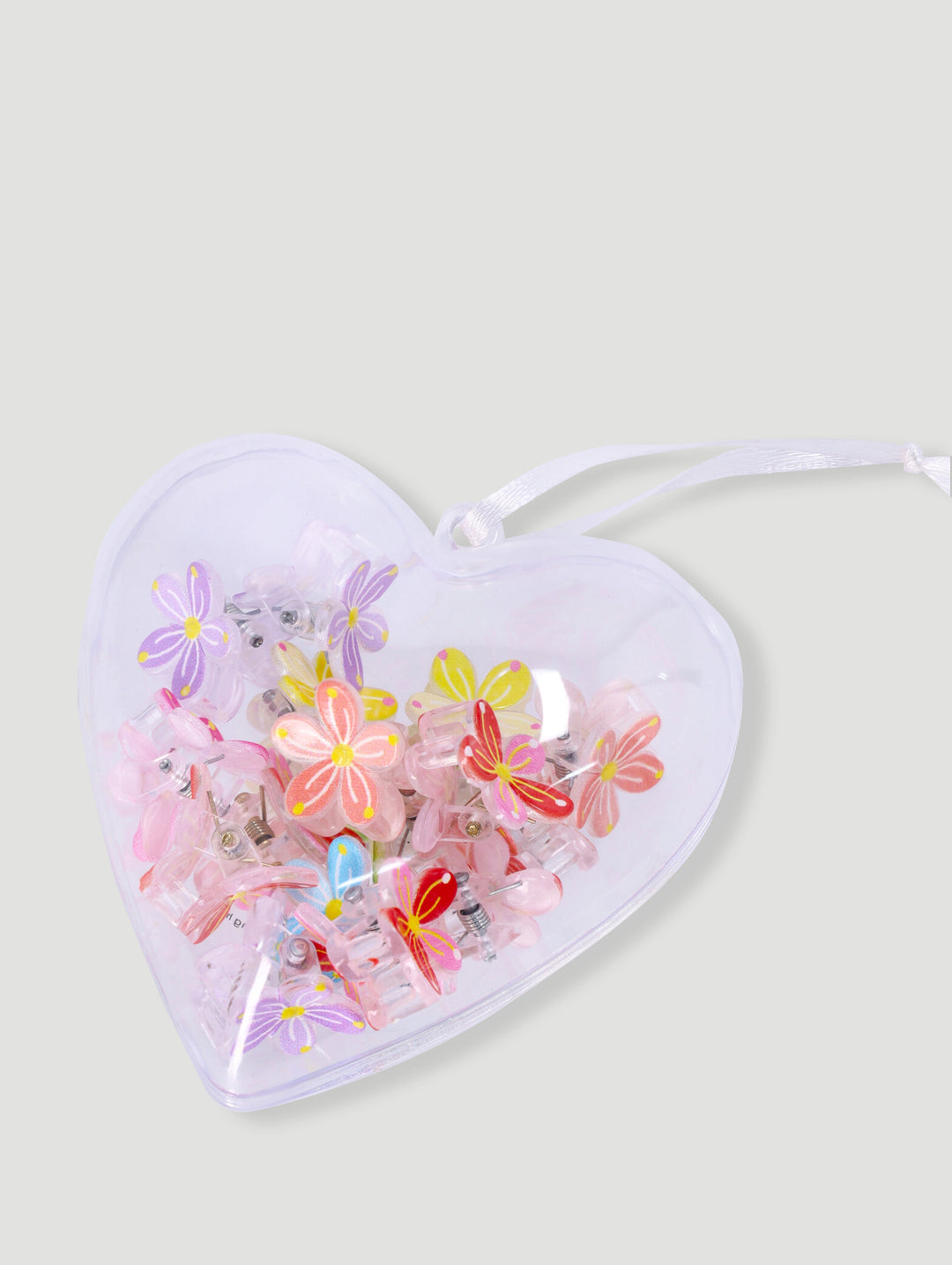 Pre-Girls Flower Clips Heart Gift Set - Multi