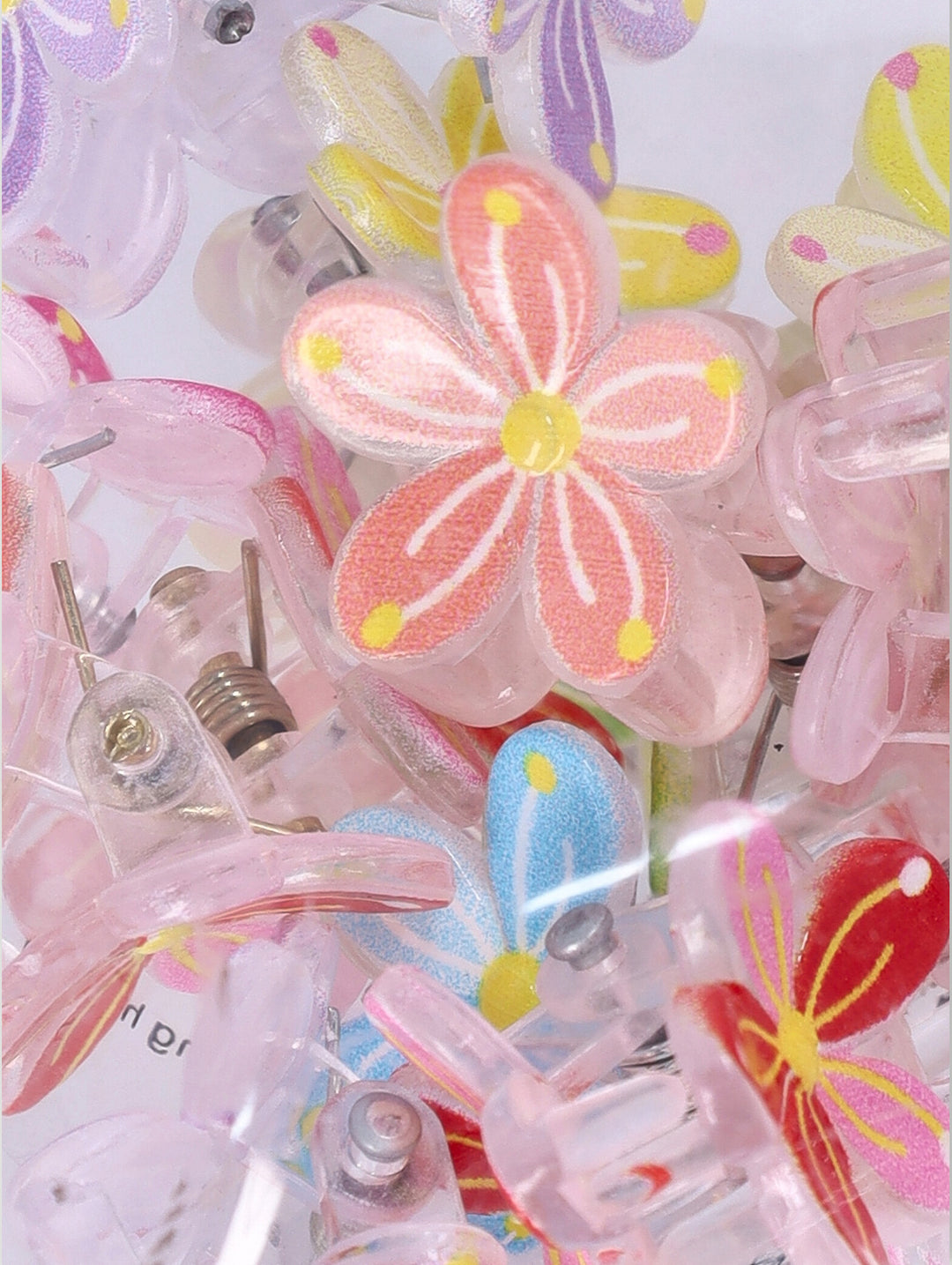 Pre-Girls Flower Clips Heart Gift Set - Multi