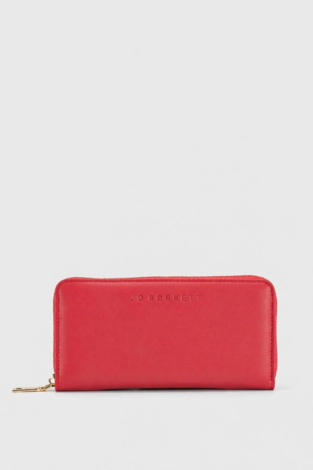 Meryl Smooth Zip Around Purse - Red