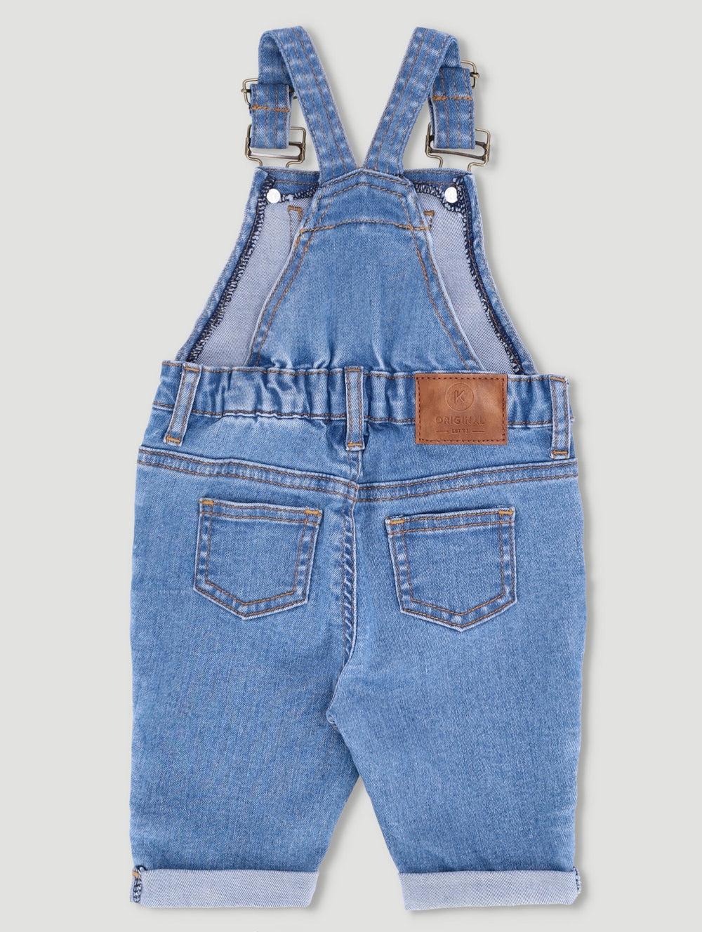 Keedo Baby Boys Dungaree - Denim