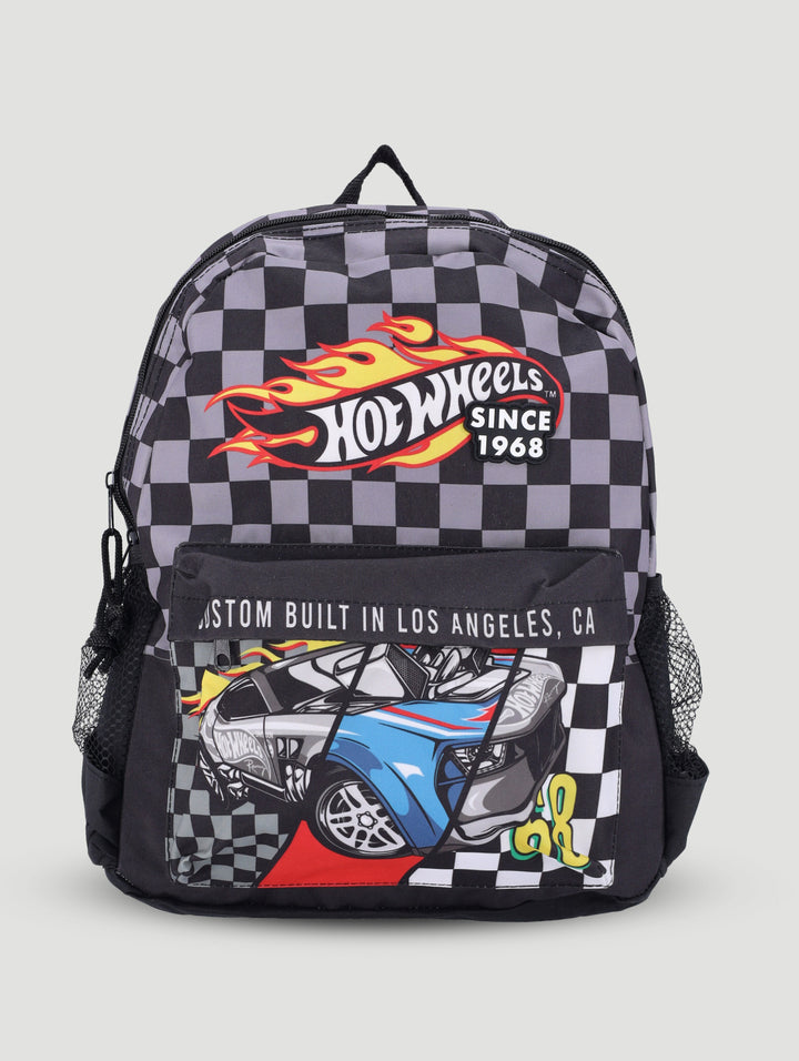 Pre-Boys Hotwheels Fashion Backpack - Black