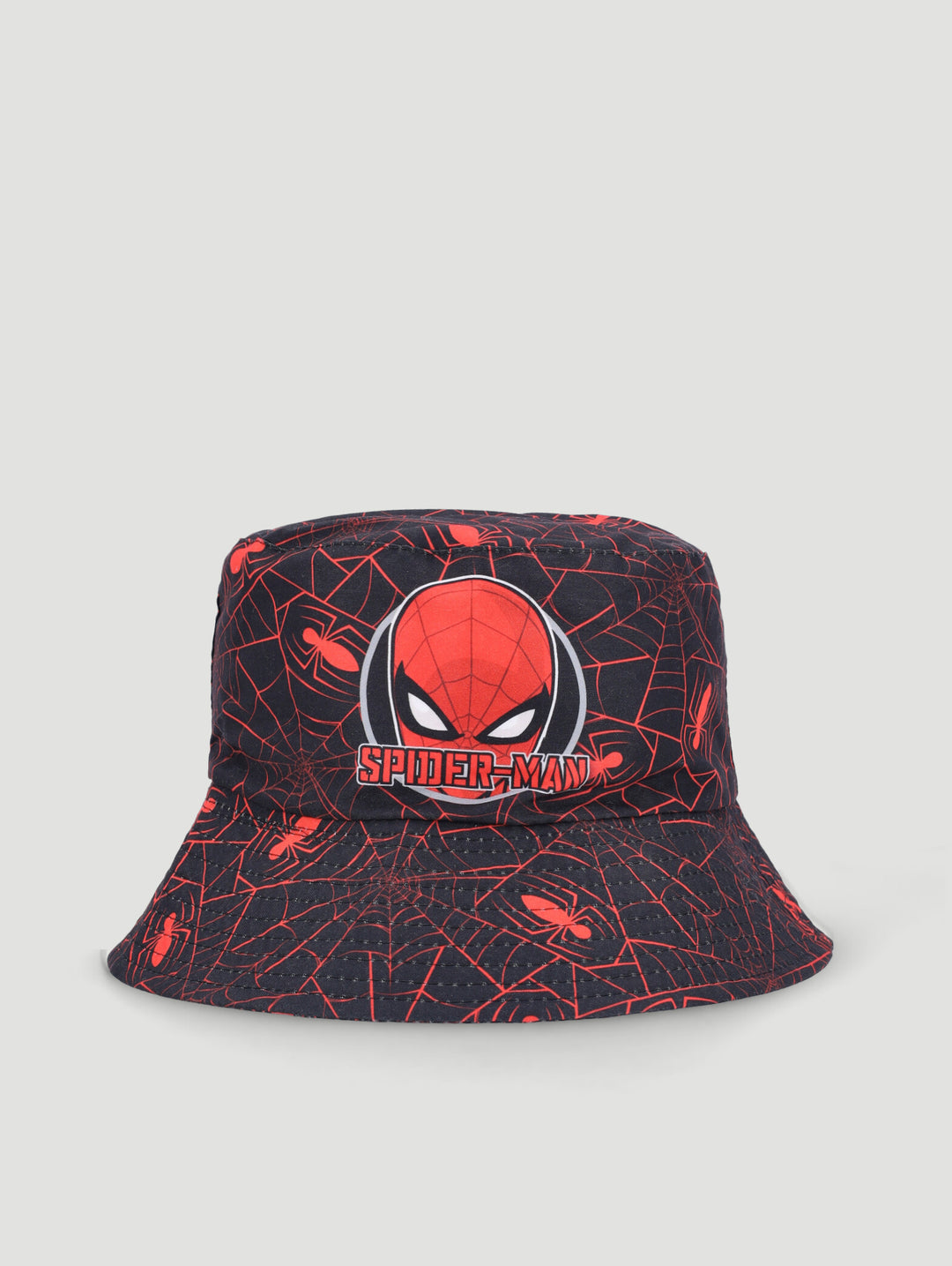 Pre-Boys Spiderman Bucket Hat - Red