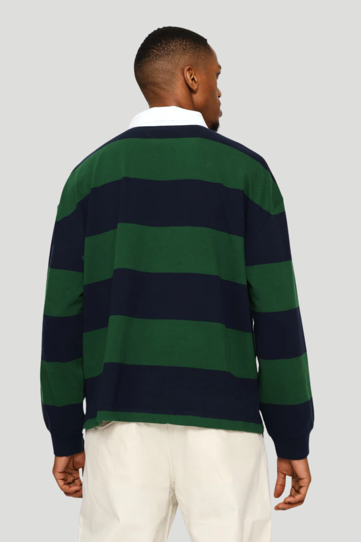 Hudson Boxy Rugby Blazer - Green