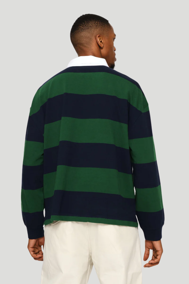 Hudson Boxy Rugby Blazer - Green