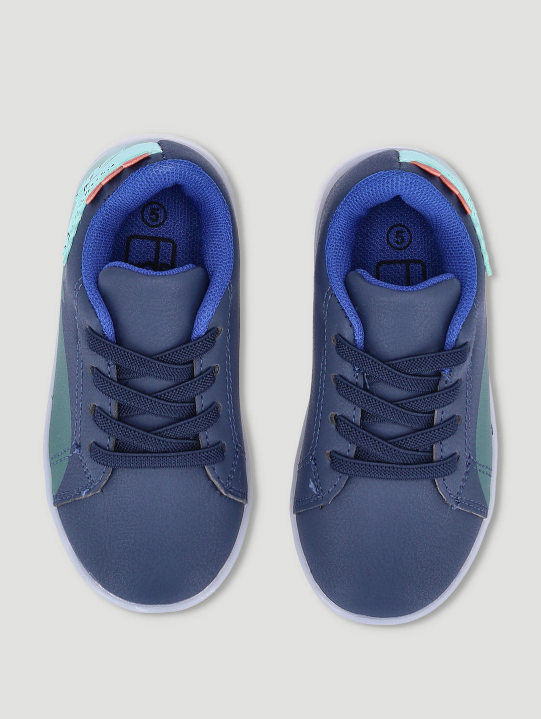 Pre-Boys Dino Light Up Sneakers - Navy