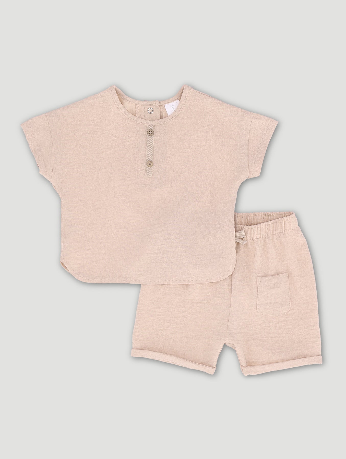 Baby Boys Textured Set Stone Edgars