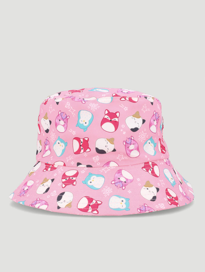 Pre-Girls Squishmallow Bucket Hat - Pink