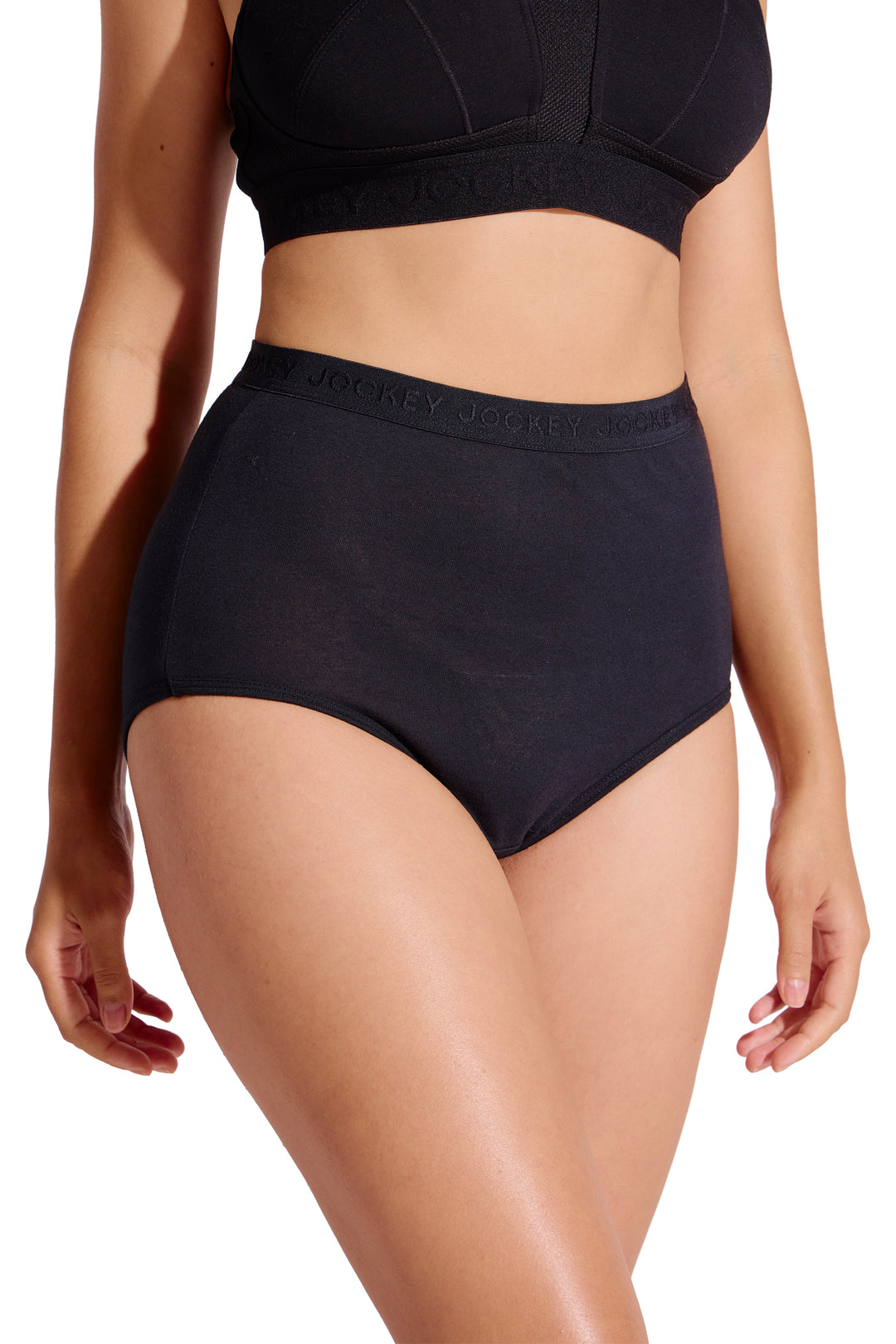 5 Pack Cotton Plain Brief Panties