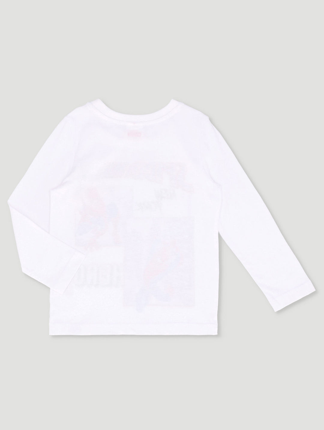Pre-Boys Long Sleeve Spiderman Tee - White