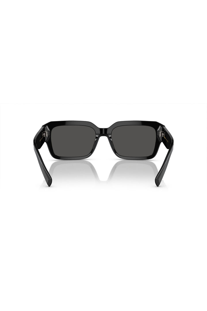 Mens Dark Grey Lense Sunglasses - Black