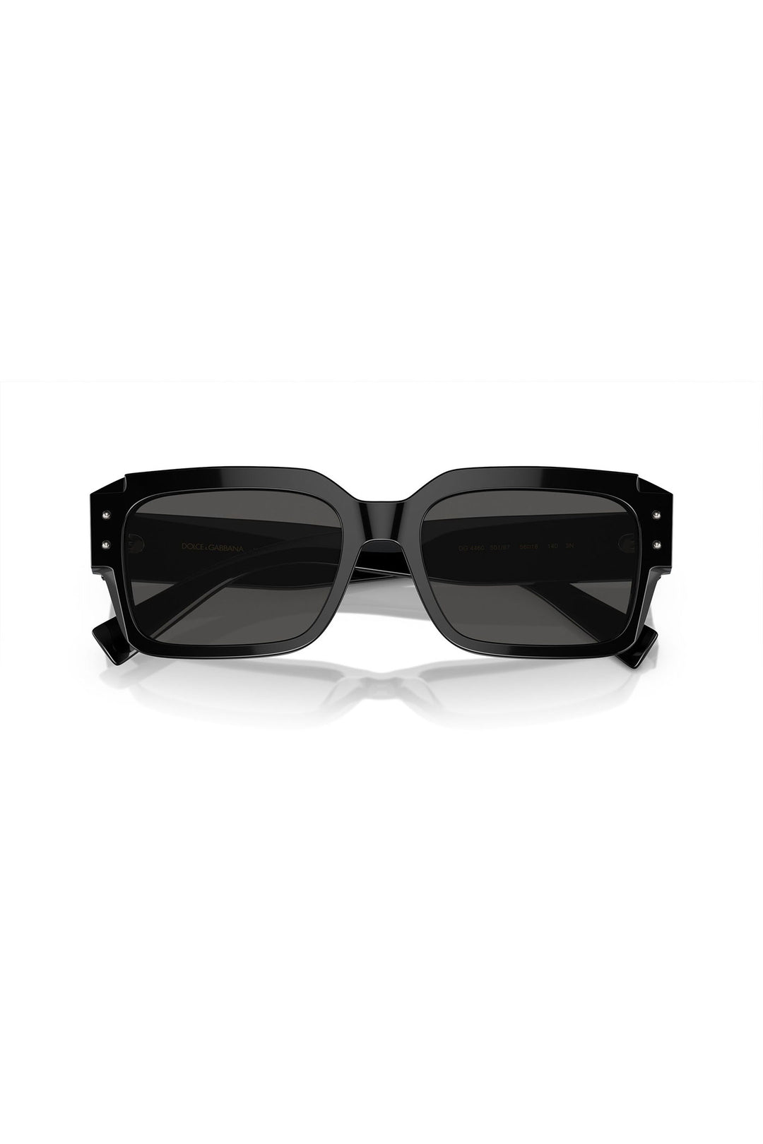 Mens Dark Grey Lense Sunglasses - Black