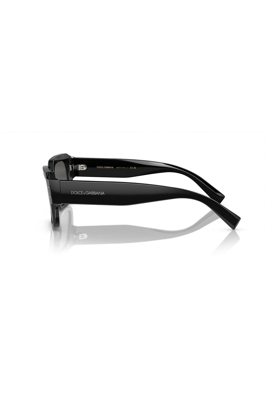 Mens Dark Grey Lense Sunglasses - Black