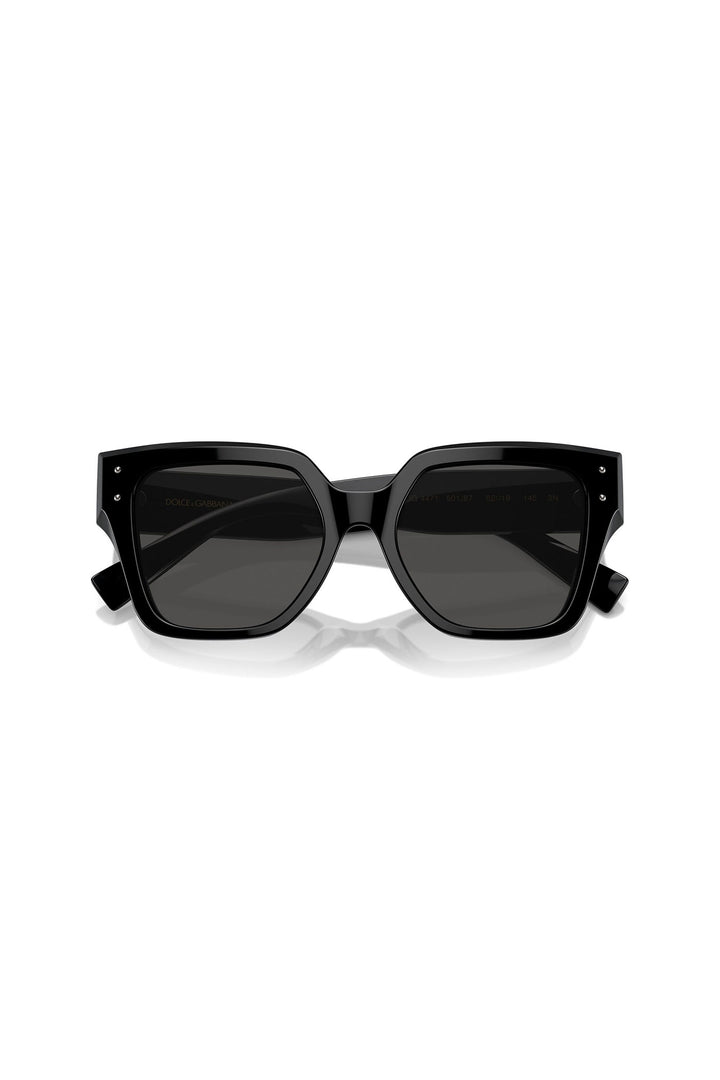 Womens Dark Grey Lense Sunglasses - Black
