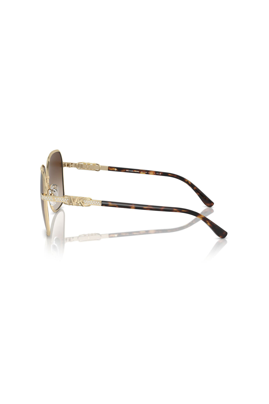 Cadiz Square Frame Sunglasses - Gold