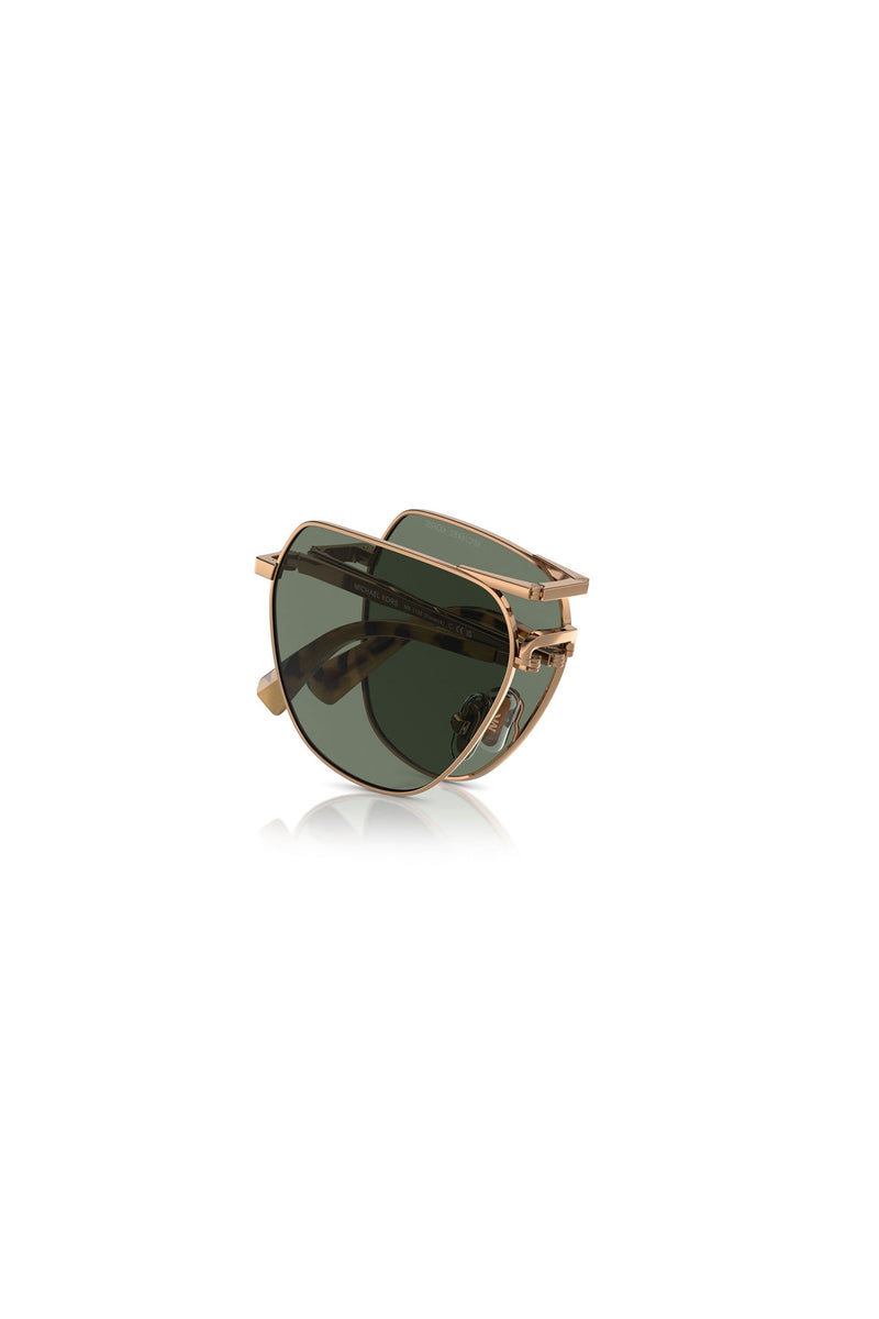 Keswick Foldable Aviator Sunglasses - Gold