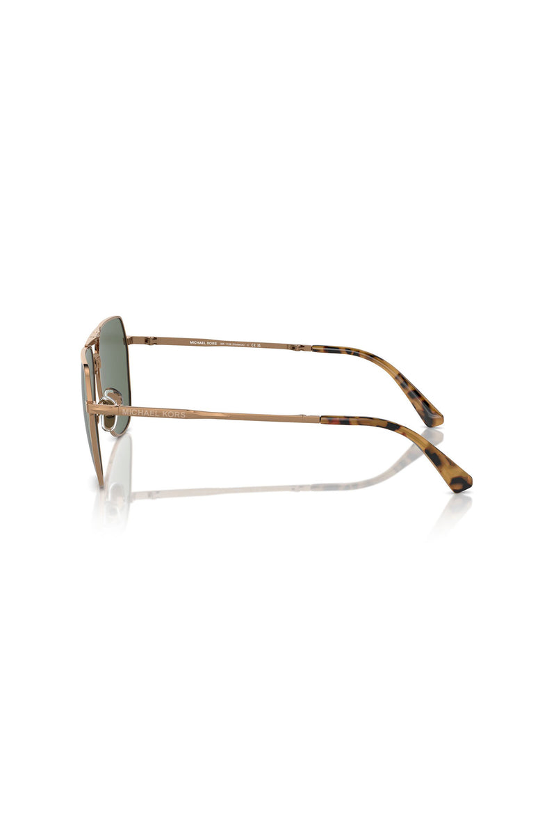 Keswick Foldable Aviator Sunglasses - Gold