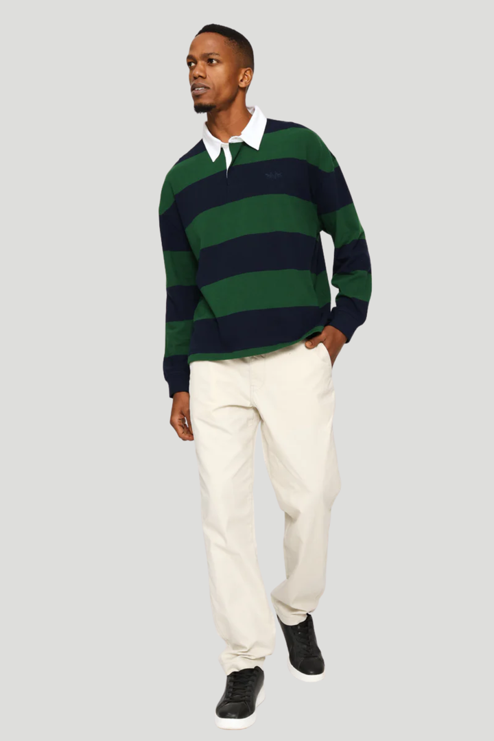 Hudson Boxy Rugby Blazer - Green
