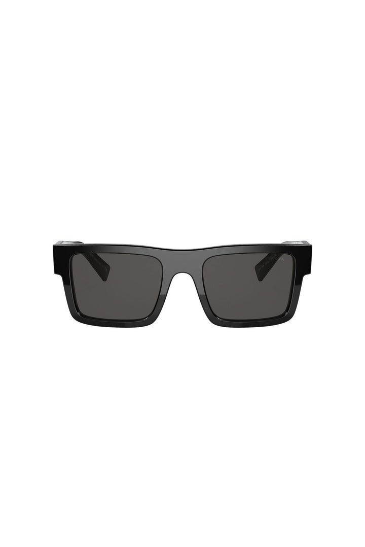 Rectangle Frame Sunglasses - Black