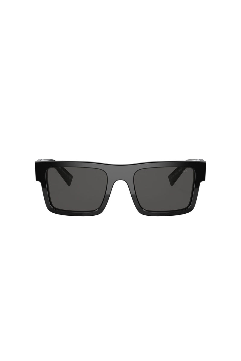 Rectangle Frame Sunglasses - Black
