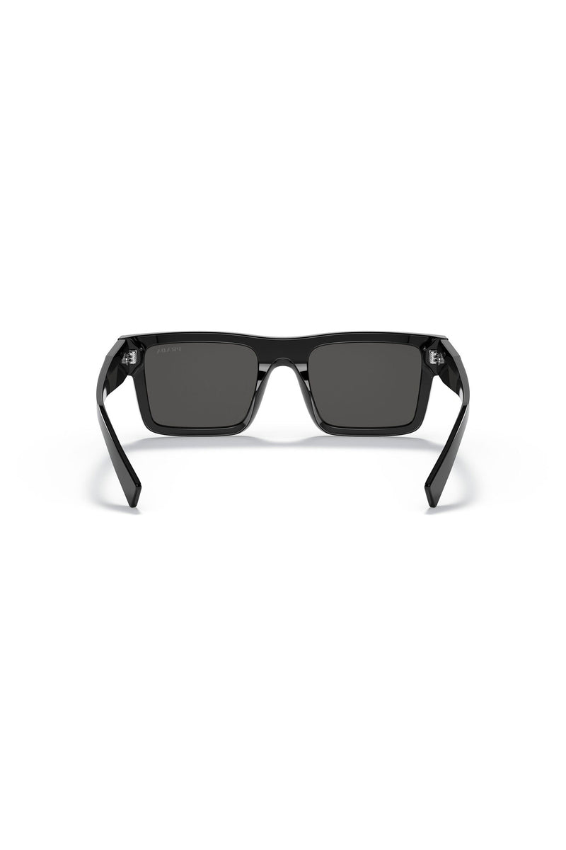Rectangle Frame Sunglasses - Black