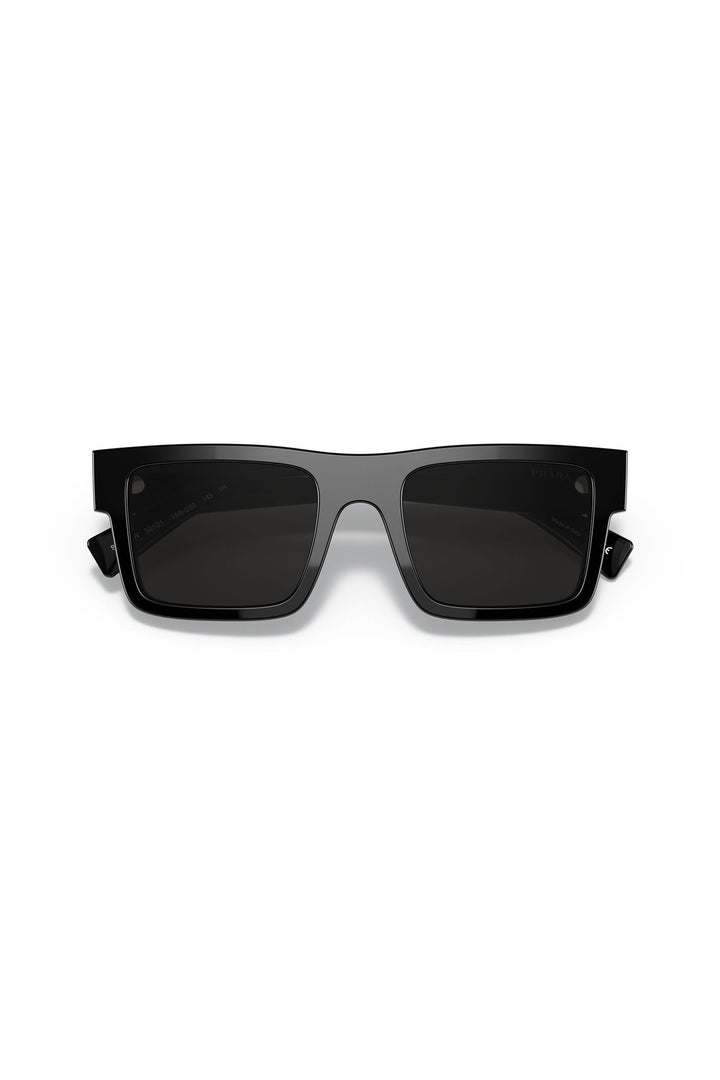 Rectangle Frame Sunglasses - Black