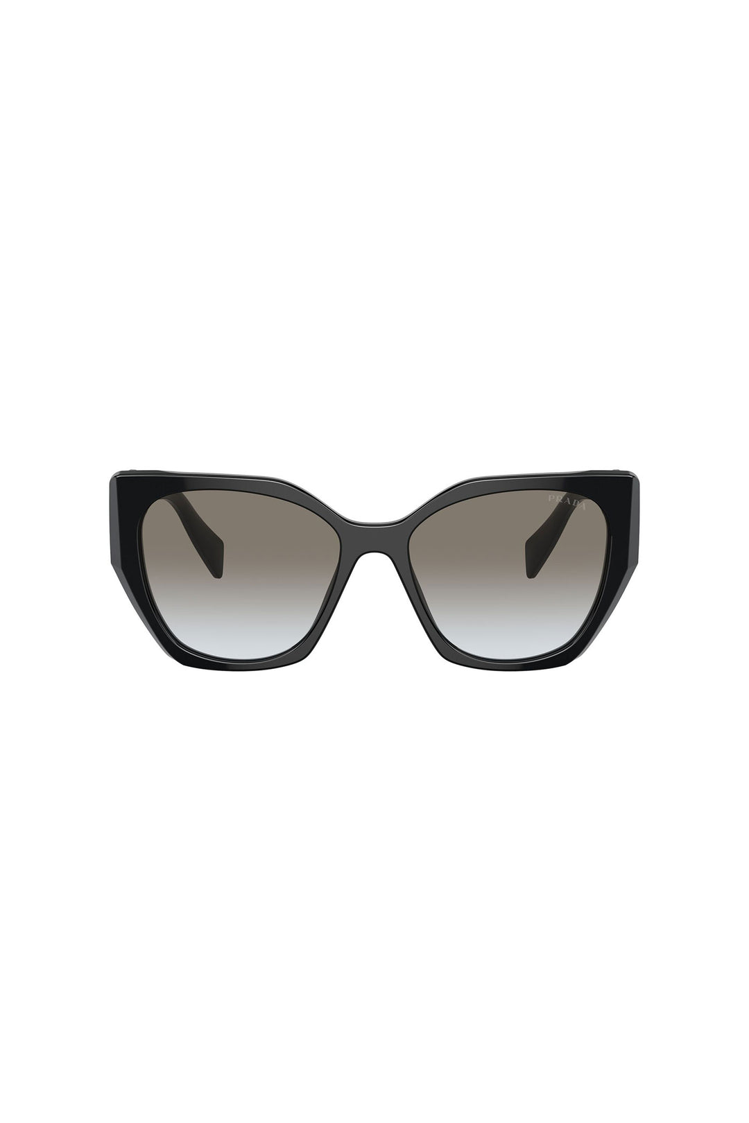 Round Cat Eye Sunglasses - Black