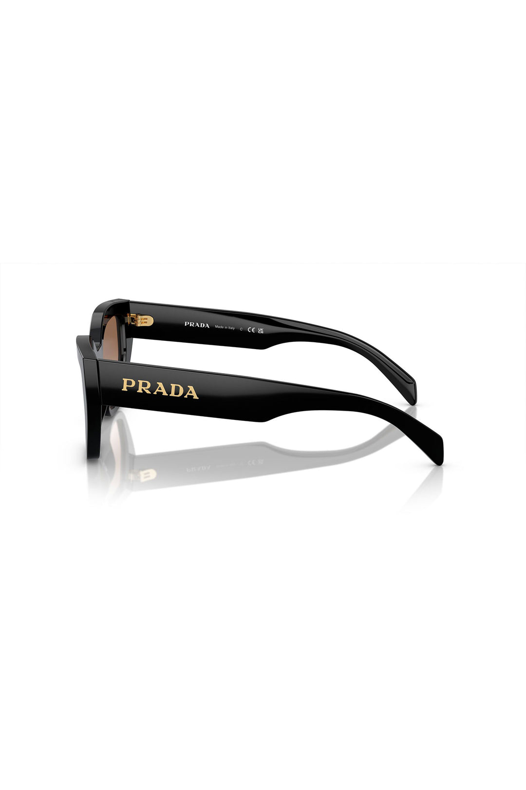 Gradient Lens Cat Eye Sunglasses - Black