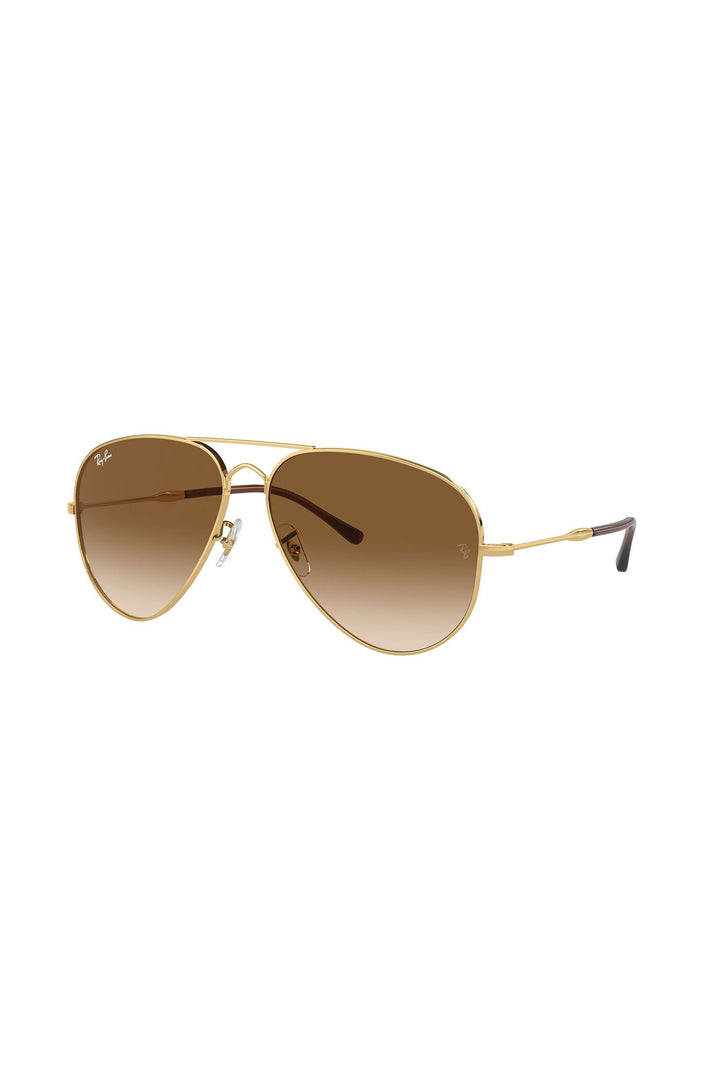 Old Classic Aviator Sunglasses - Gold