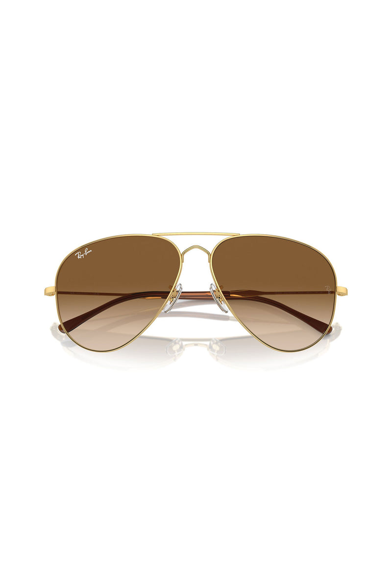 Old Classic Aviator Sunglasses - Gold