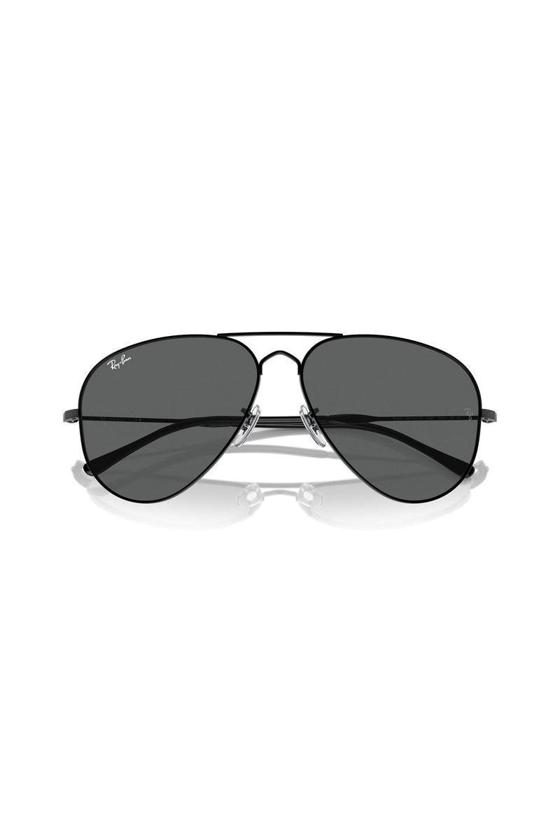 Old Classic Aviator Sunglasses - Black