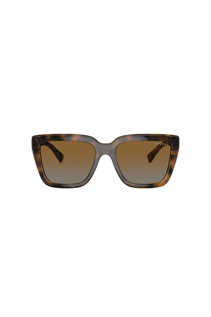 Square Frame Sunglasses - Tortoise Shell