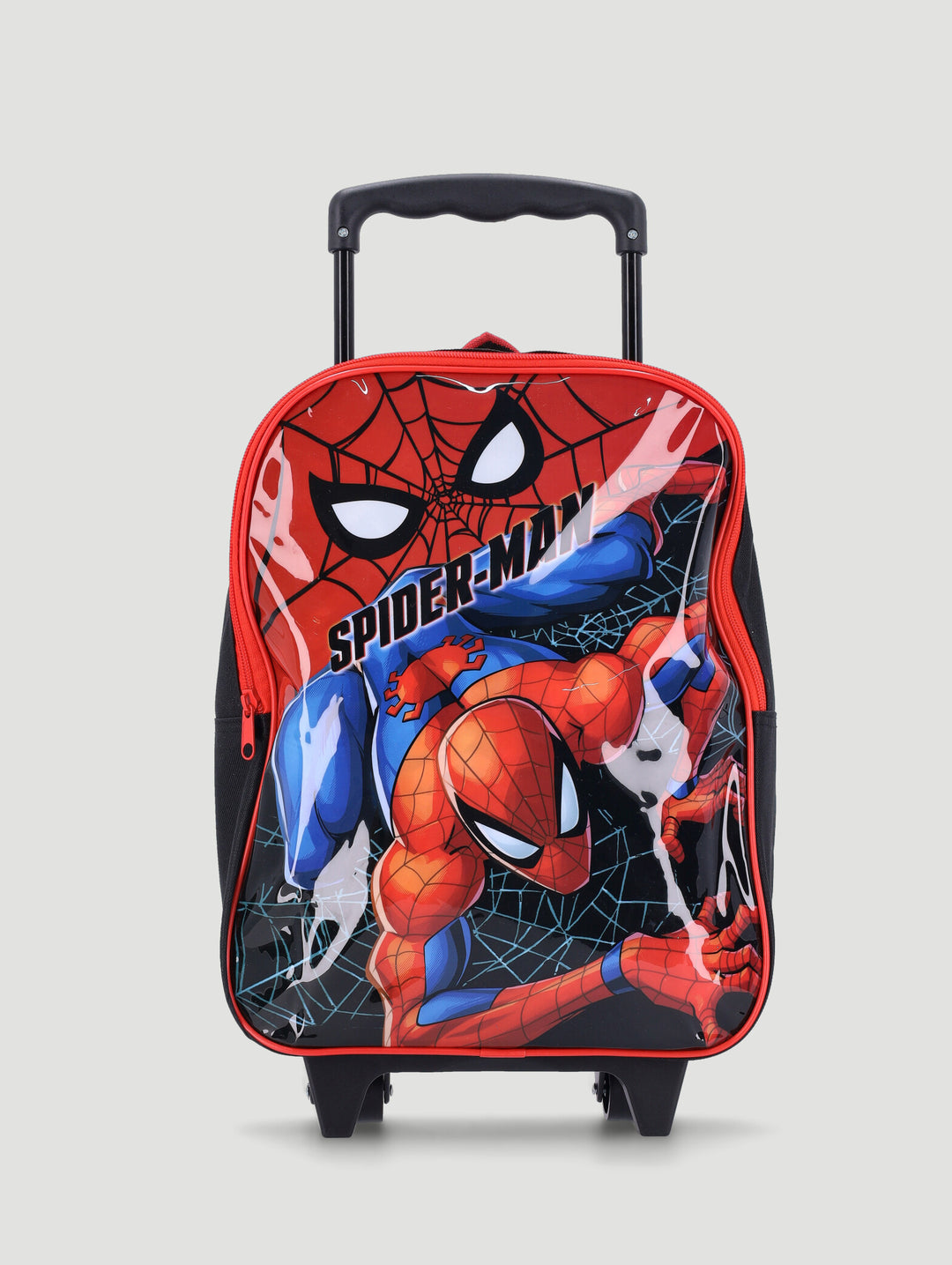 Pre-Boys Spiderman Trolley Bag - Red