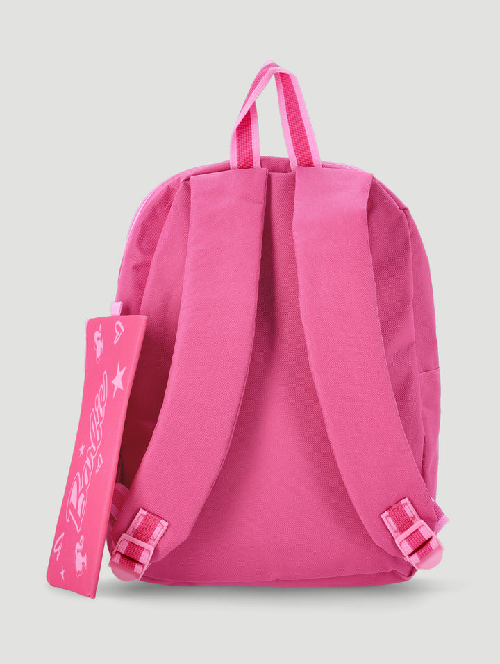 Pre-Girls Barbie Backpack And Pencil Case - Pink