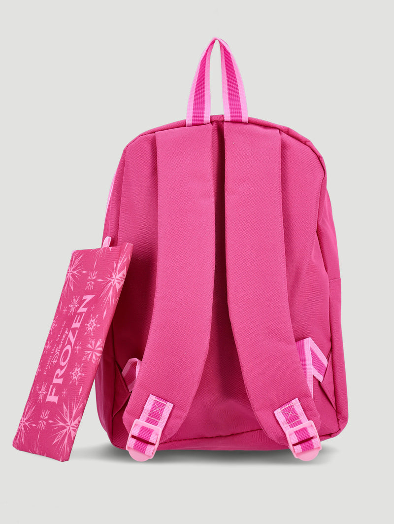 Pre-Girls Frozen Backpack And Pencil Case - Blue