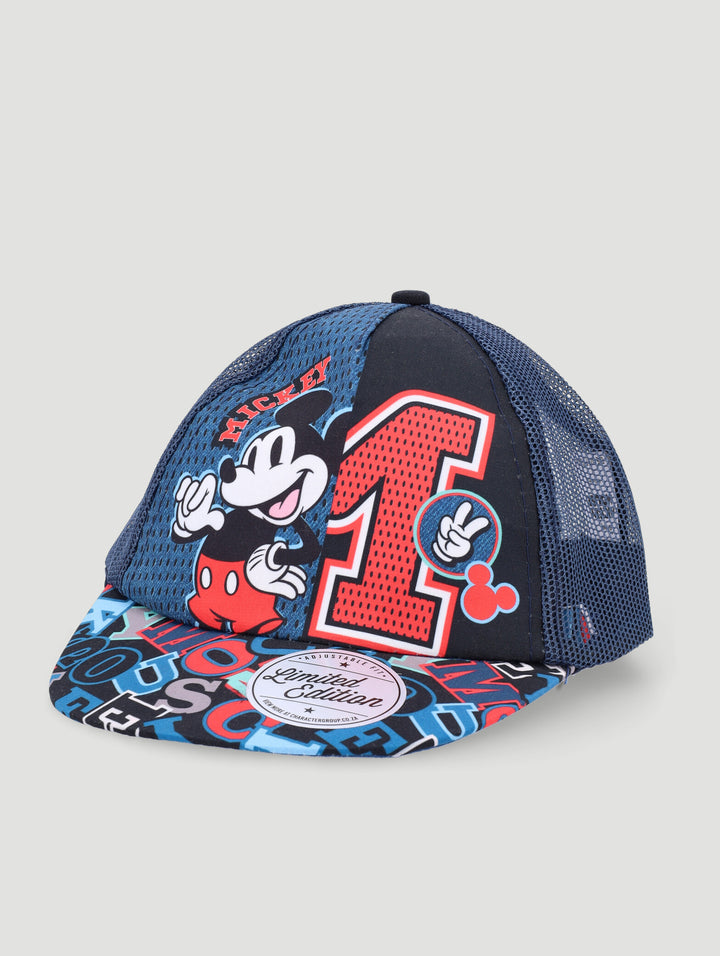 Pre-Boys Mickey Trucker Cap - Blue