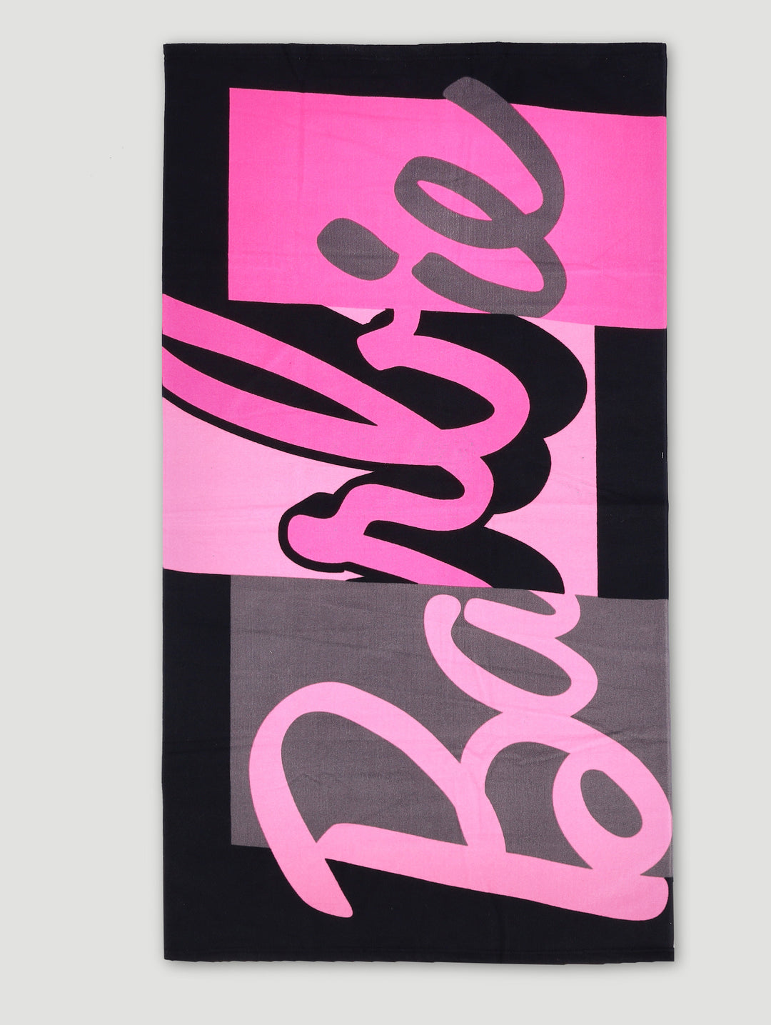 Pre-Girls Barbie Beach Towel - Black