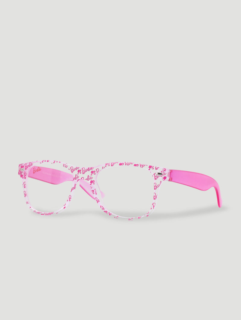 Pre-Girls Barbie Blue Light Glasses And Pouch - Pink