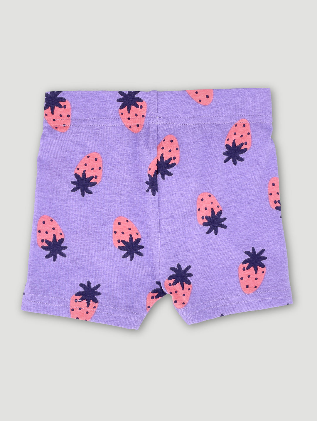 Pre-Girls Strawberry Cycle Shorts - Purple