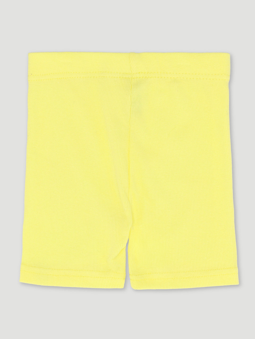 Pre-Girls Rib Cycle Shorts - Yellow