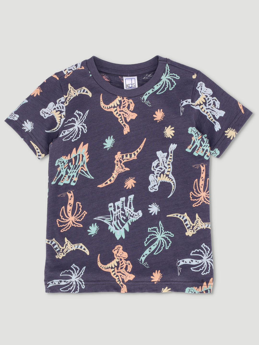 Pre-Boys Dino Tee - Slate