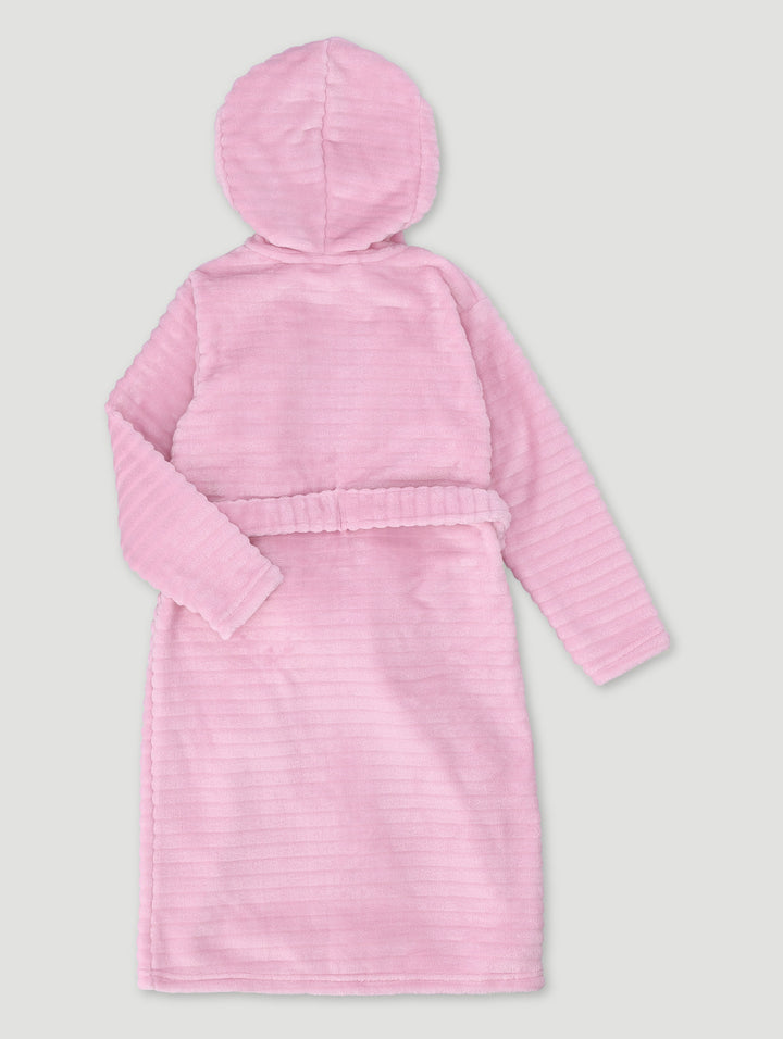 Pre-Girls Unicorn Embossed Gown - Pink