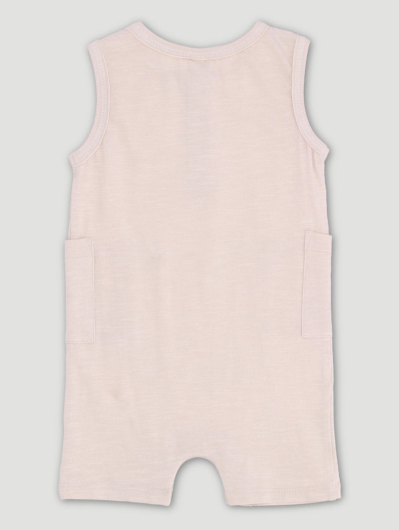 Keedo Baby Boys Palms Romper - Beige