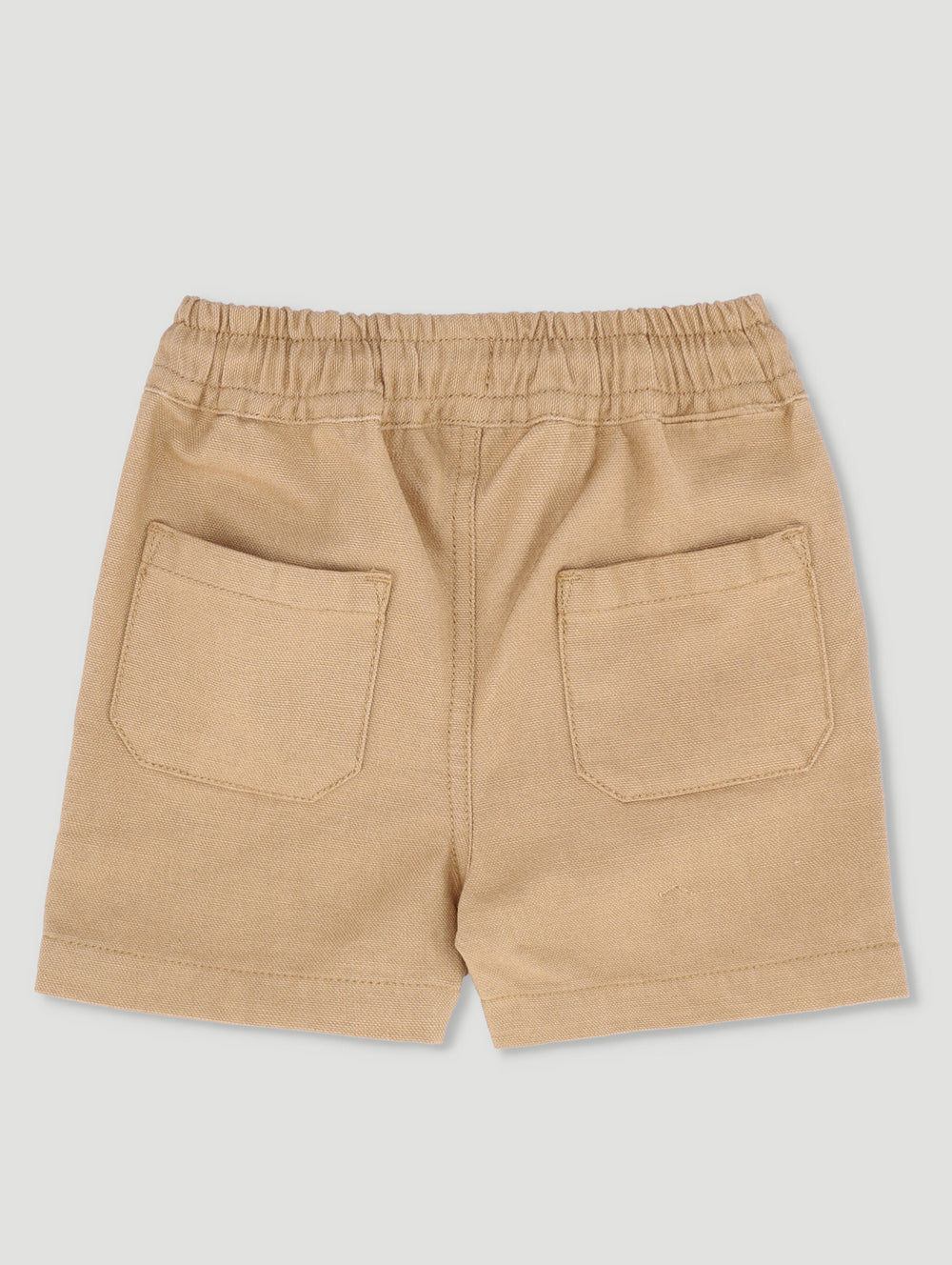 Keedo Baby Boys Brushed Canvas Short - Tan
