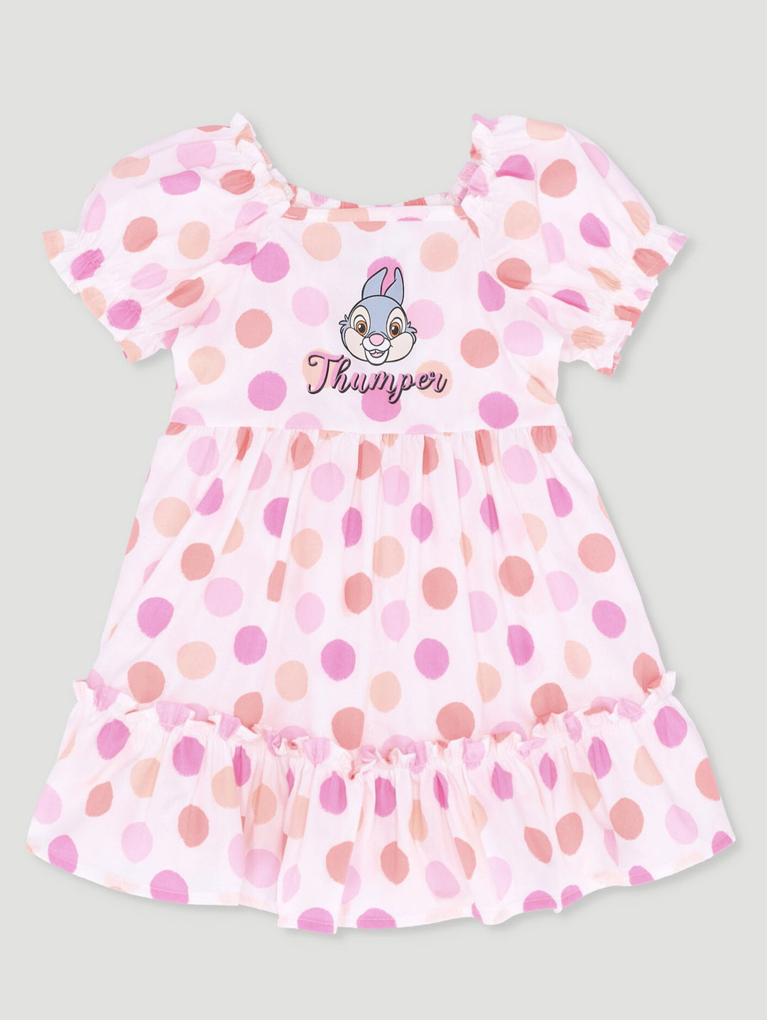 Baby Girls Thumper Spots Poplin Dress