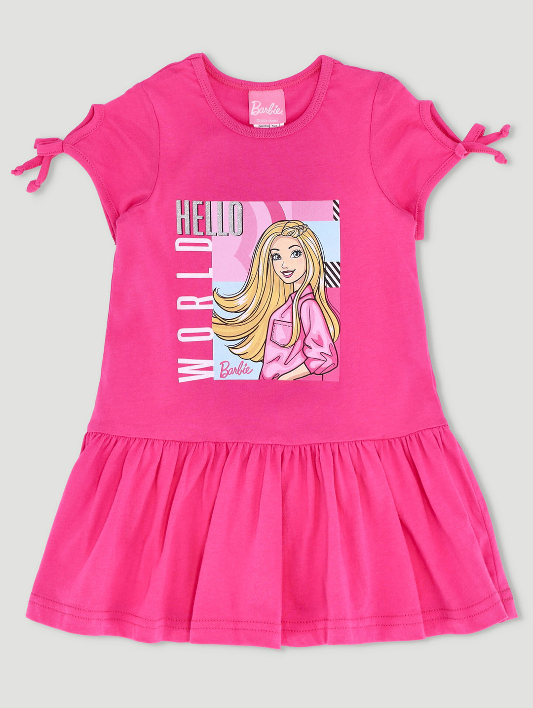 Baby Girls Barbie Dress - Pink