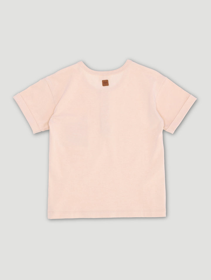 Keedo Boys Safari Henley Top - Beige
