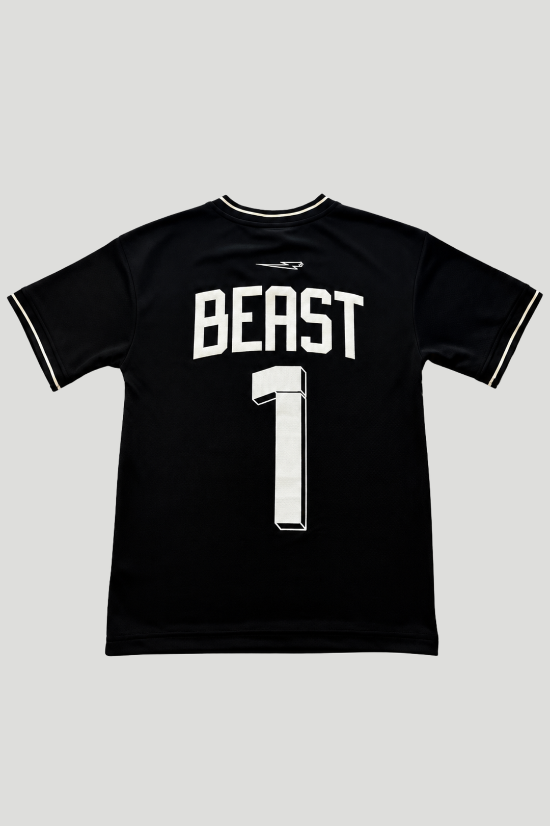 Boys Mr Beast Mesh Sports T-Shirt - Black