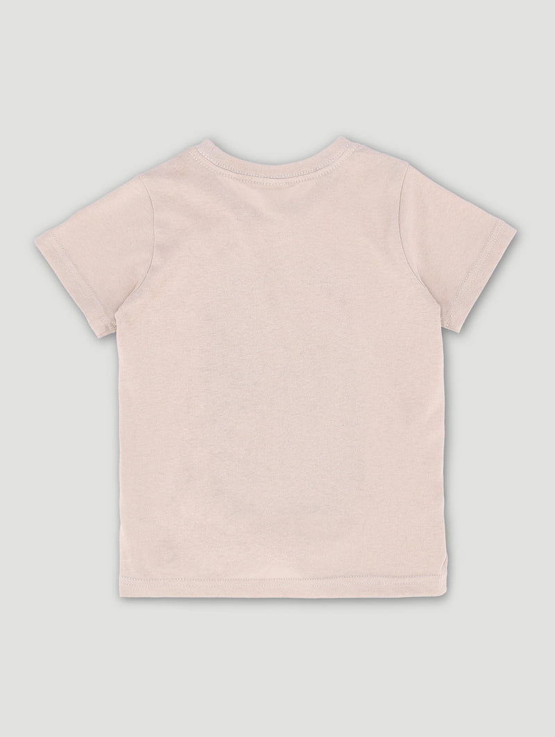 Pre-Boys Silver Linings Photo Tee - Stone